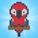 Накъдрен на загадка с гайки и болтове